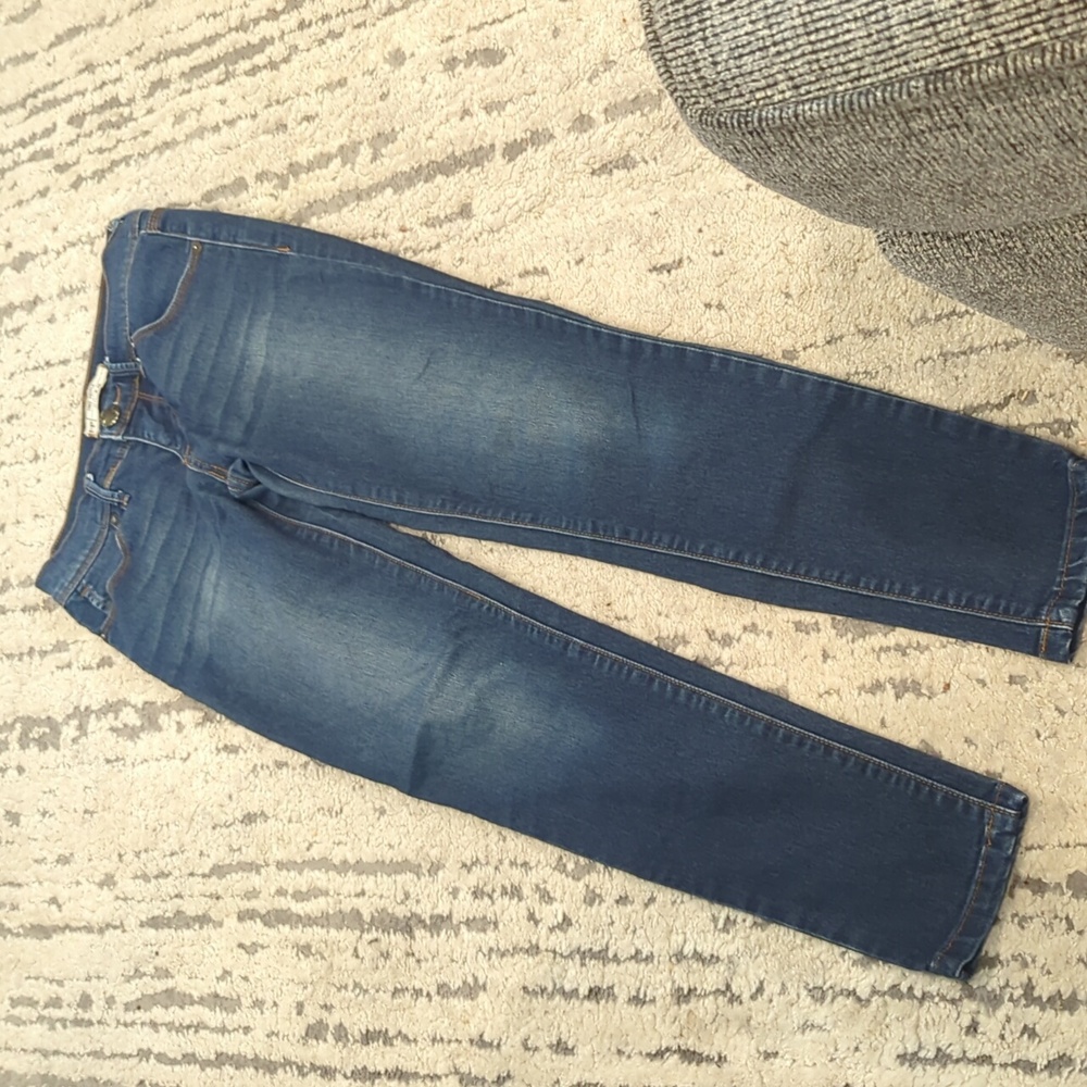 Free people! Low-rise skinny jeans